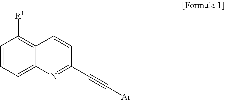 2-(substituted ethynyl)quinoline derivatives as mGLUr5 antagonists