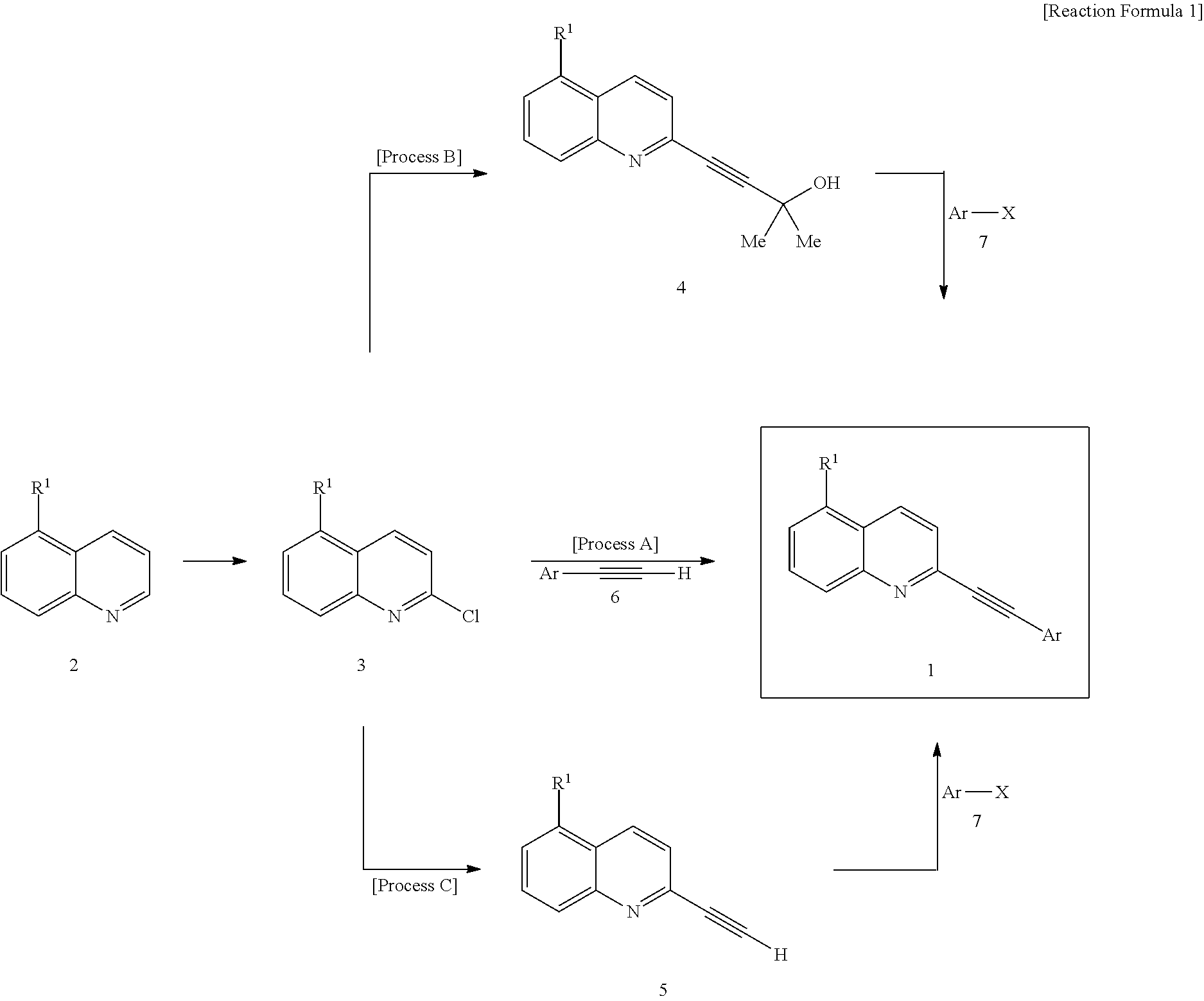 2-(substituted ethynyl)quinoline derivatives as mGLUr5 antagonists