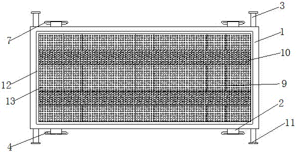 Scaffolding board for scaffolding