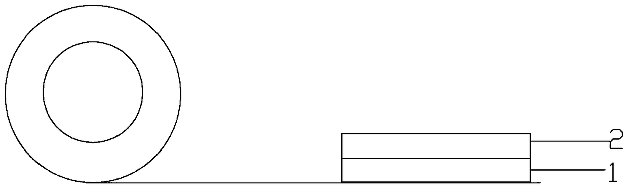 A kind of solar double-glass photovoltaic module lamination edge sealing tape and preparation method thereof