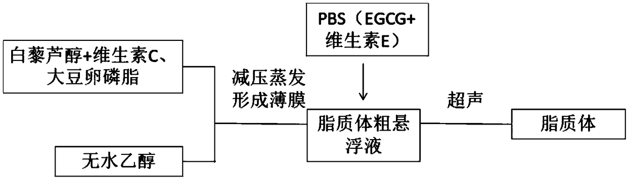 Preparation method of low-ester pectin stabilized composite phospholipid liposome