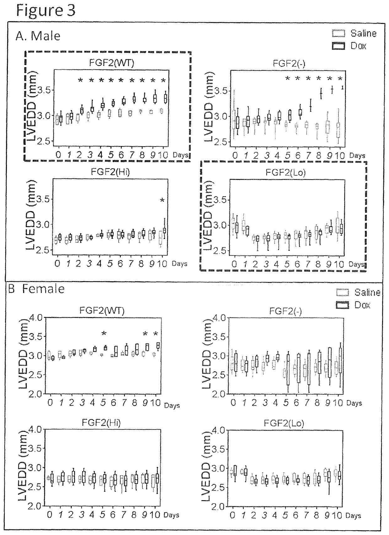 Elimination or Neutralization of Endogenous High Molecular Weight FGF-2 Increases Cardiac Resistance to Doxorubicin-Induced Damage