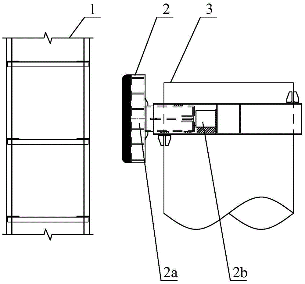 Guidance method and device for steel caisson positioning