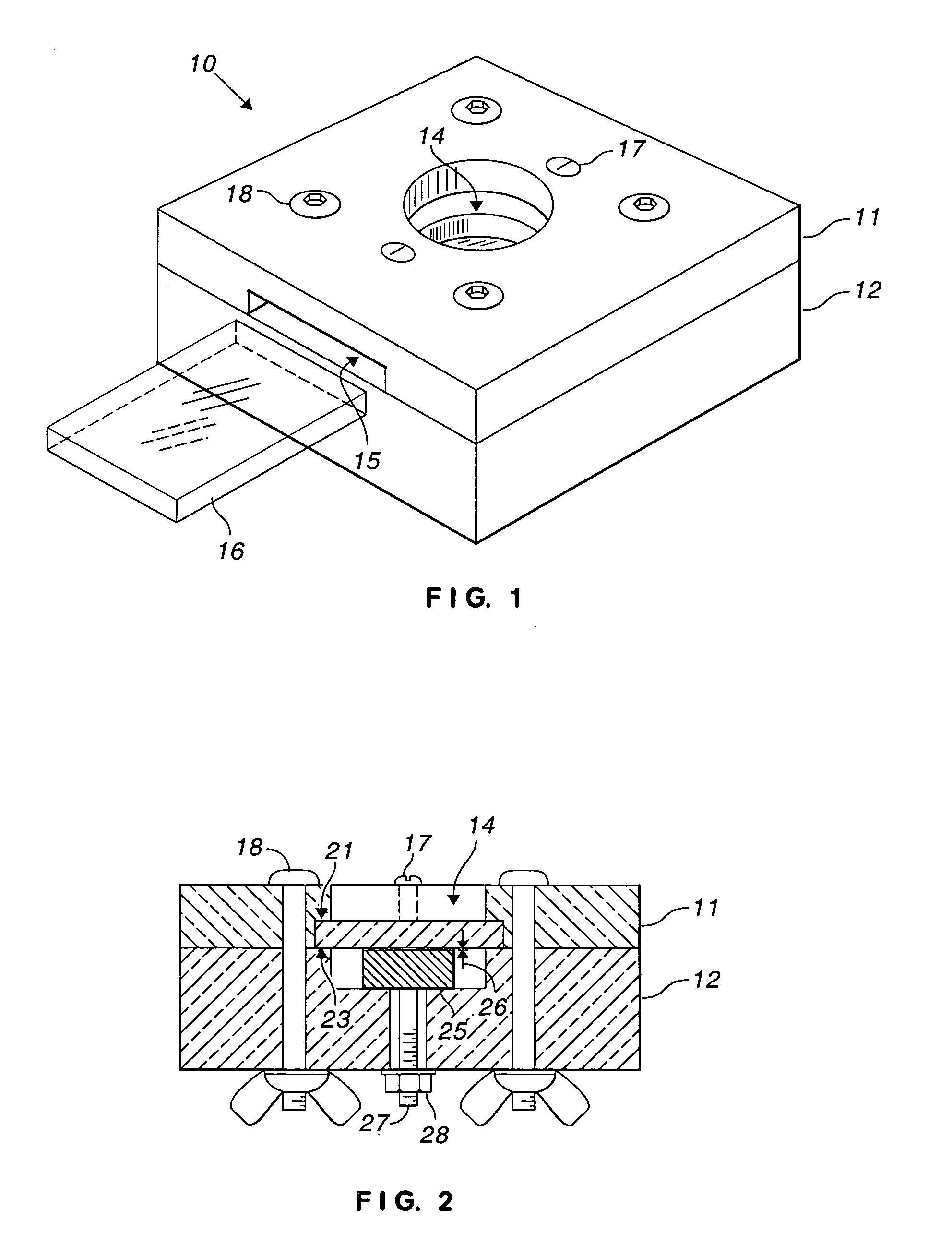 Test cell for evaluating phosphor