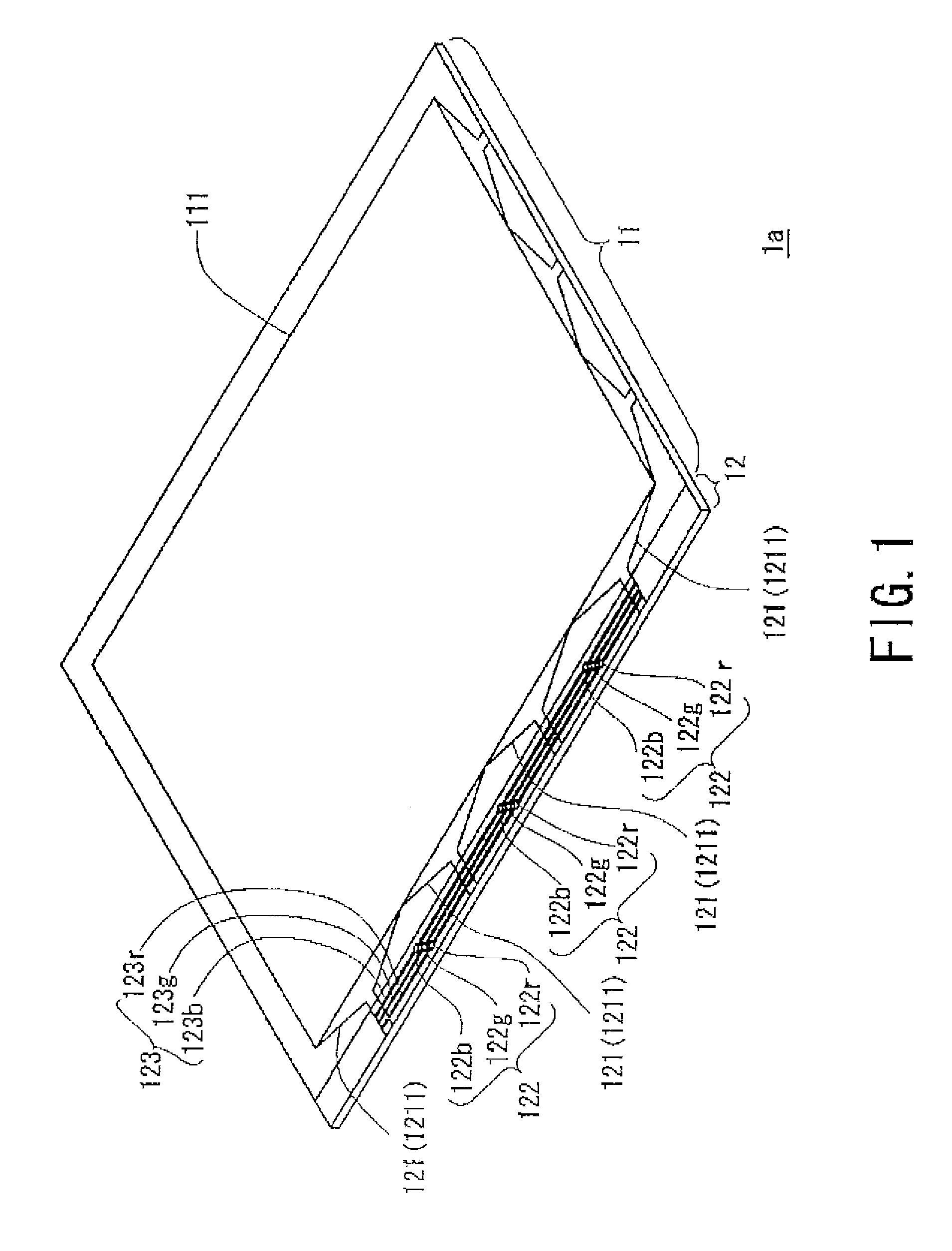 Substrate for a display panel, a display panel having the substrate, a production process of the substrate, and a production process of the display panel