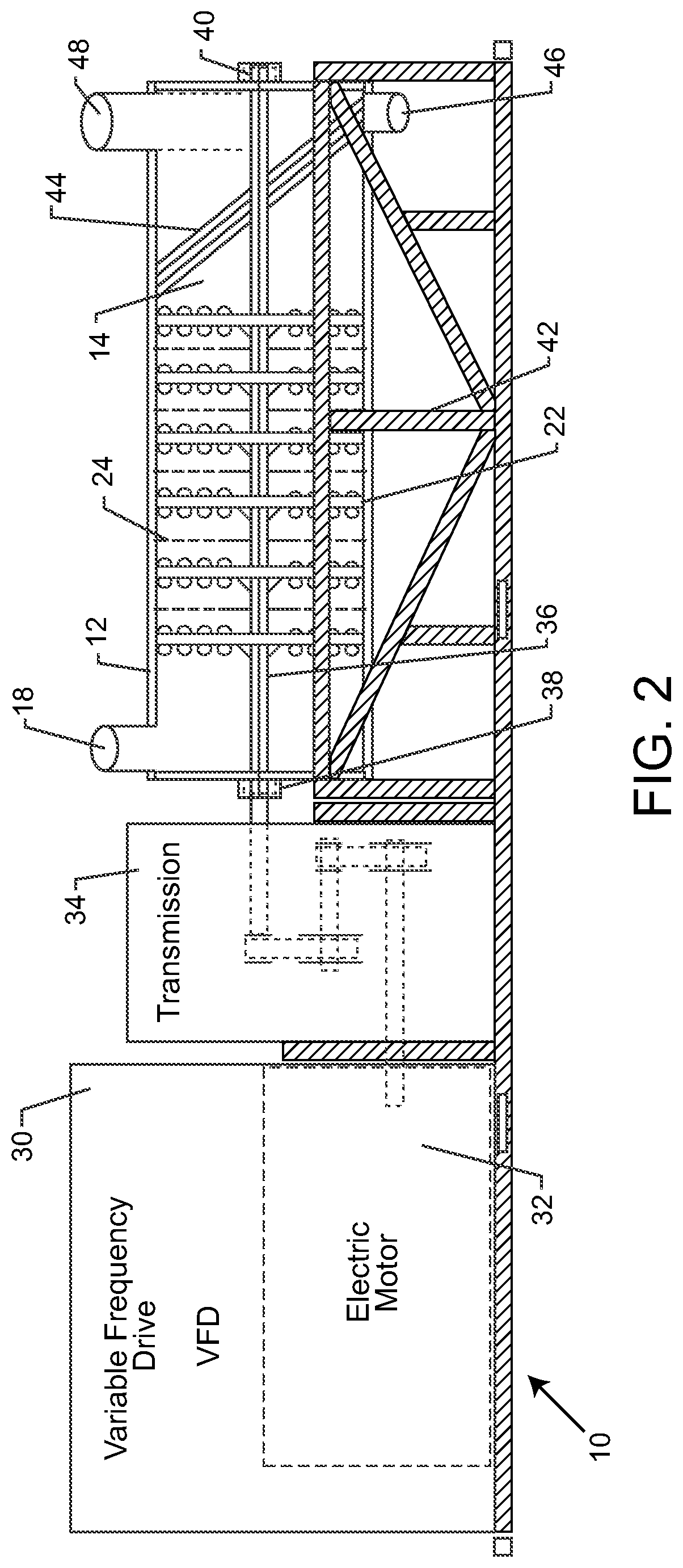 System for decontaminating water and generating water vapor