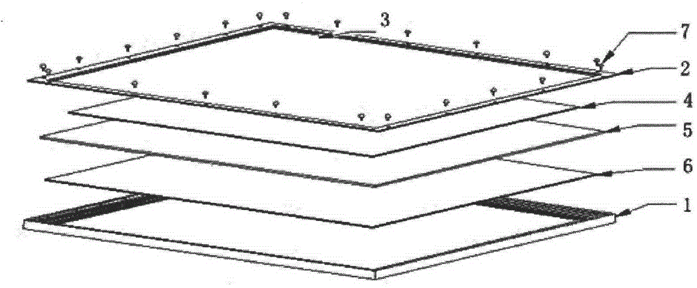 LED panel light back plate mechanism