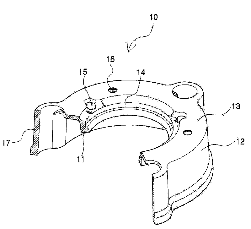Pressing wheel assembly for connecting pipes