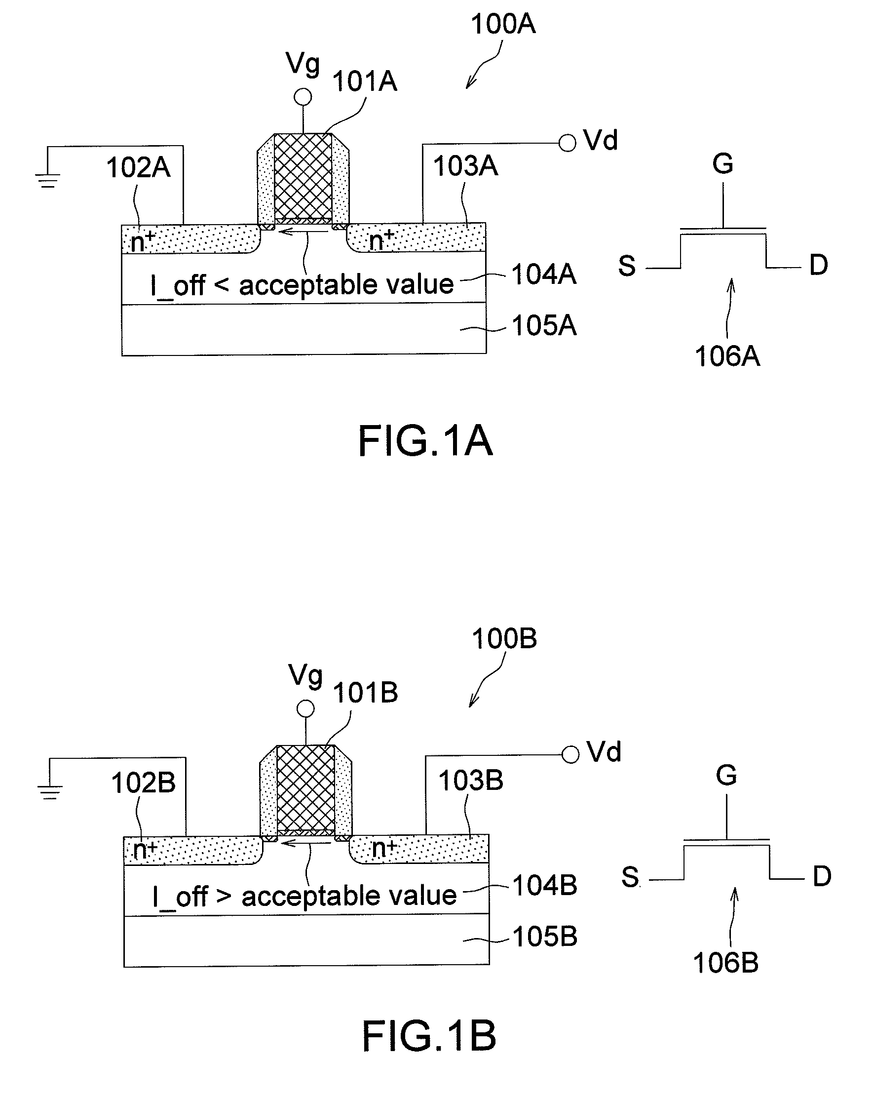 Test structure for charged particle beam inspection and method for defect determination using the same