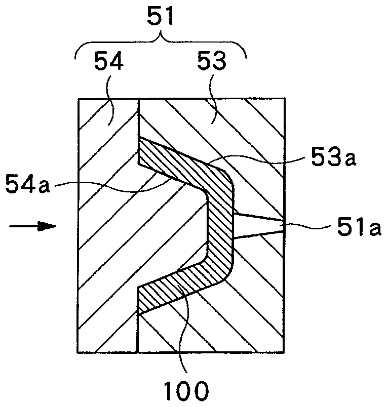 Method for manufacturing molded article, molded article, and device for manufacturing molded article