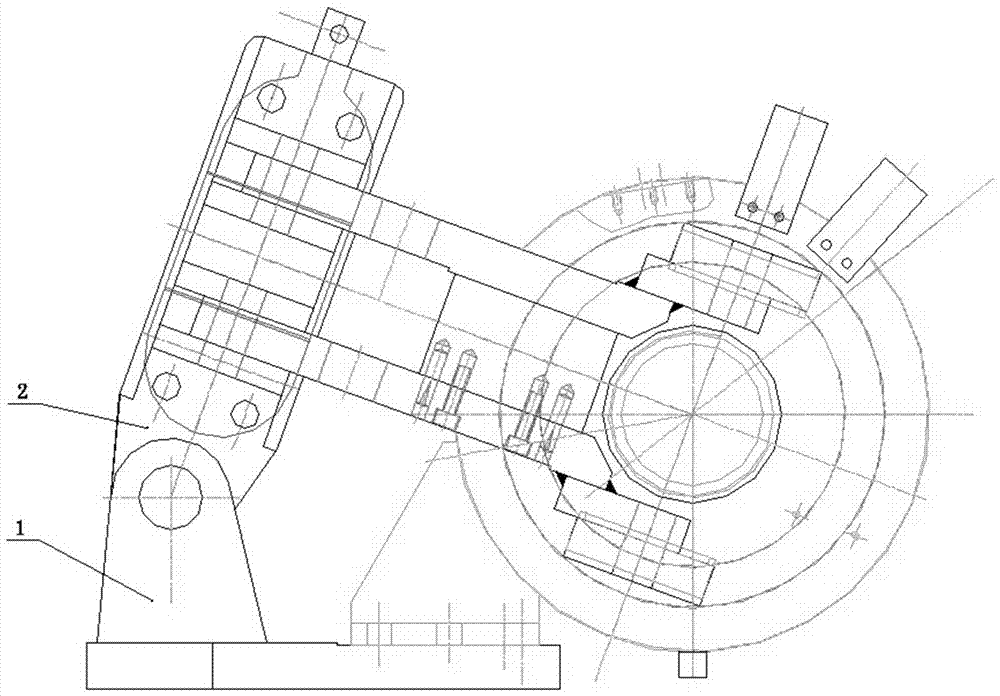 A high torque double electromagnet head normally closed safety brake