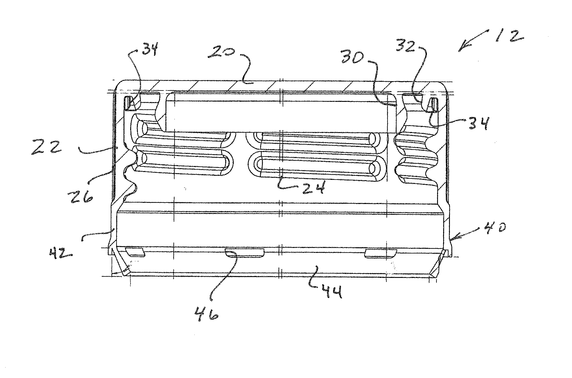 Lightweight closure and container package