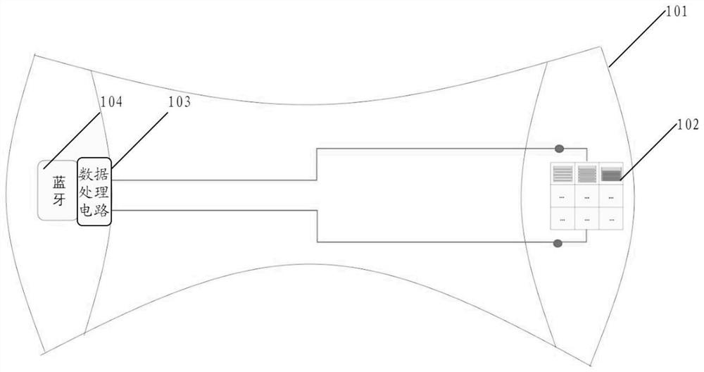 Intelligent paper diaper and system and incontinence behavior analysis method and equipment