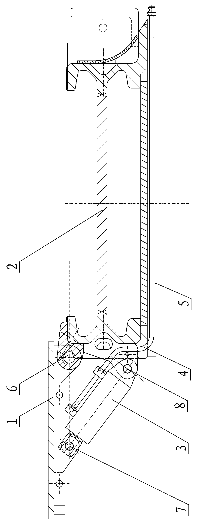 Top-coal caving scraper conveyor with movable coal-collecting plate