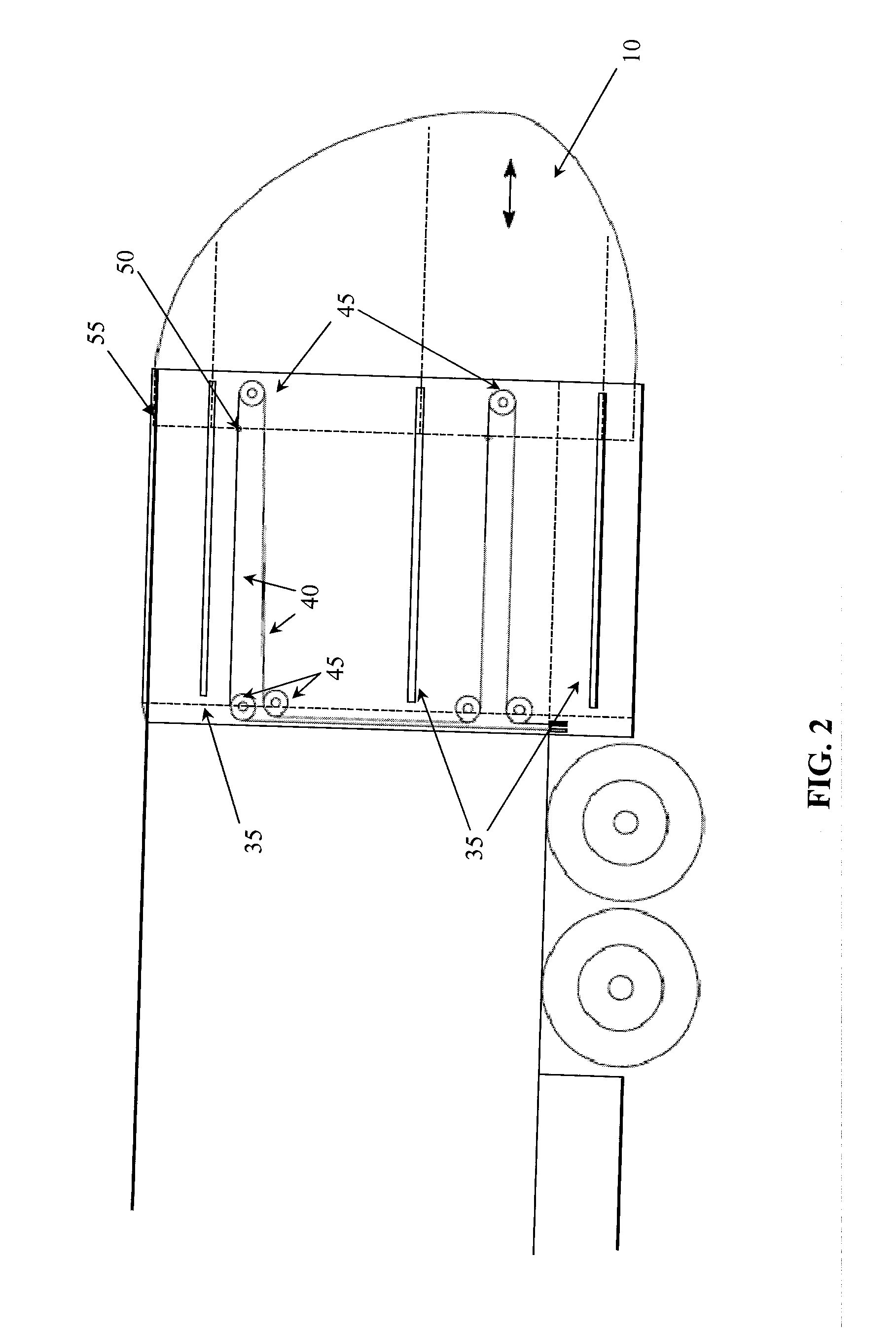 Drag-reducing device