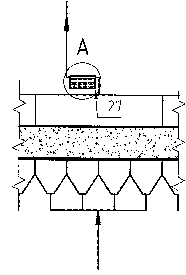 Method for extracting oil vapor from gases of dry distillation furnace