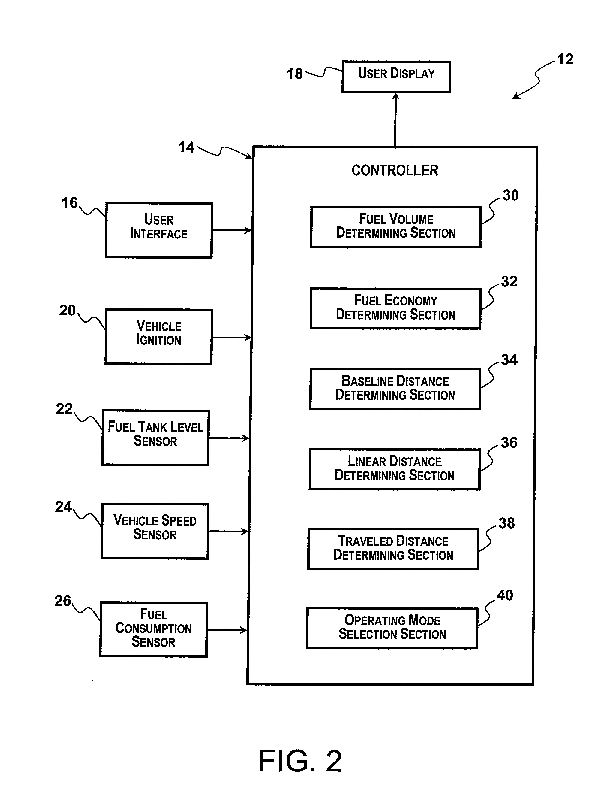 Vehicle occupant information system