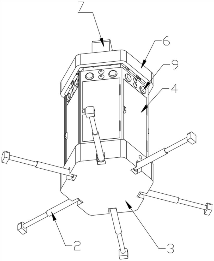 A portable socket with dust-proof and shock-absorbing functions