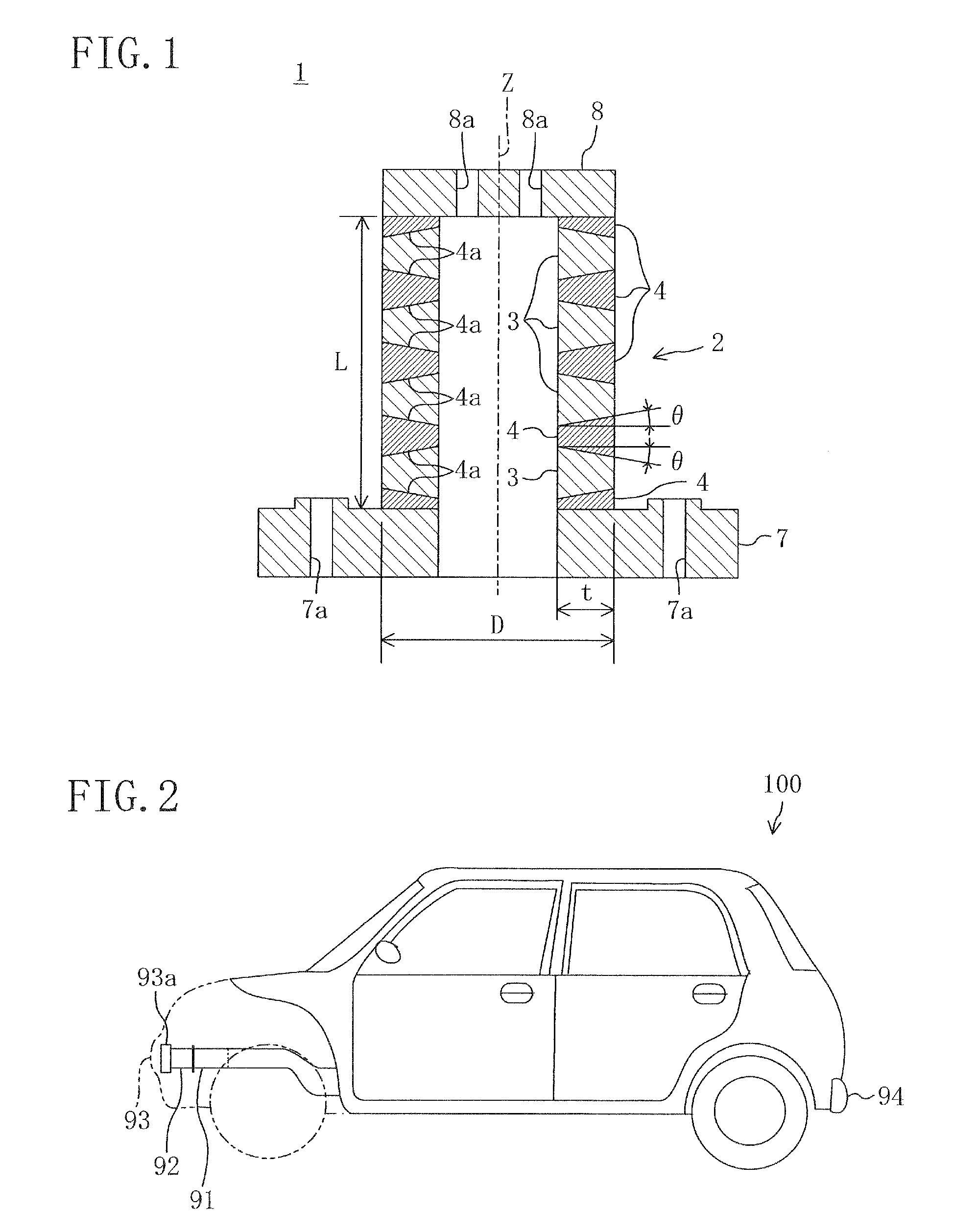 Impact energy absorber and fabrication method thereof