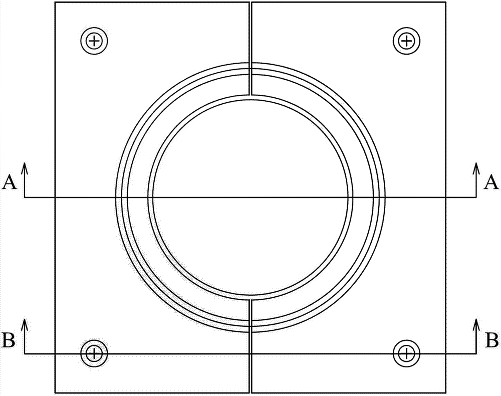 Experimental device for high temperature forming limit measurement of laser tailor welded blanks