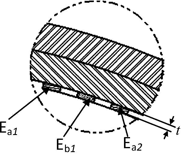 Comb tooth type cylindrical capacitive sensor on basis of mutual capacitance measurement principle