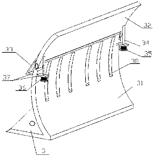 Dryer material lifting mechanism