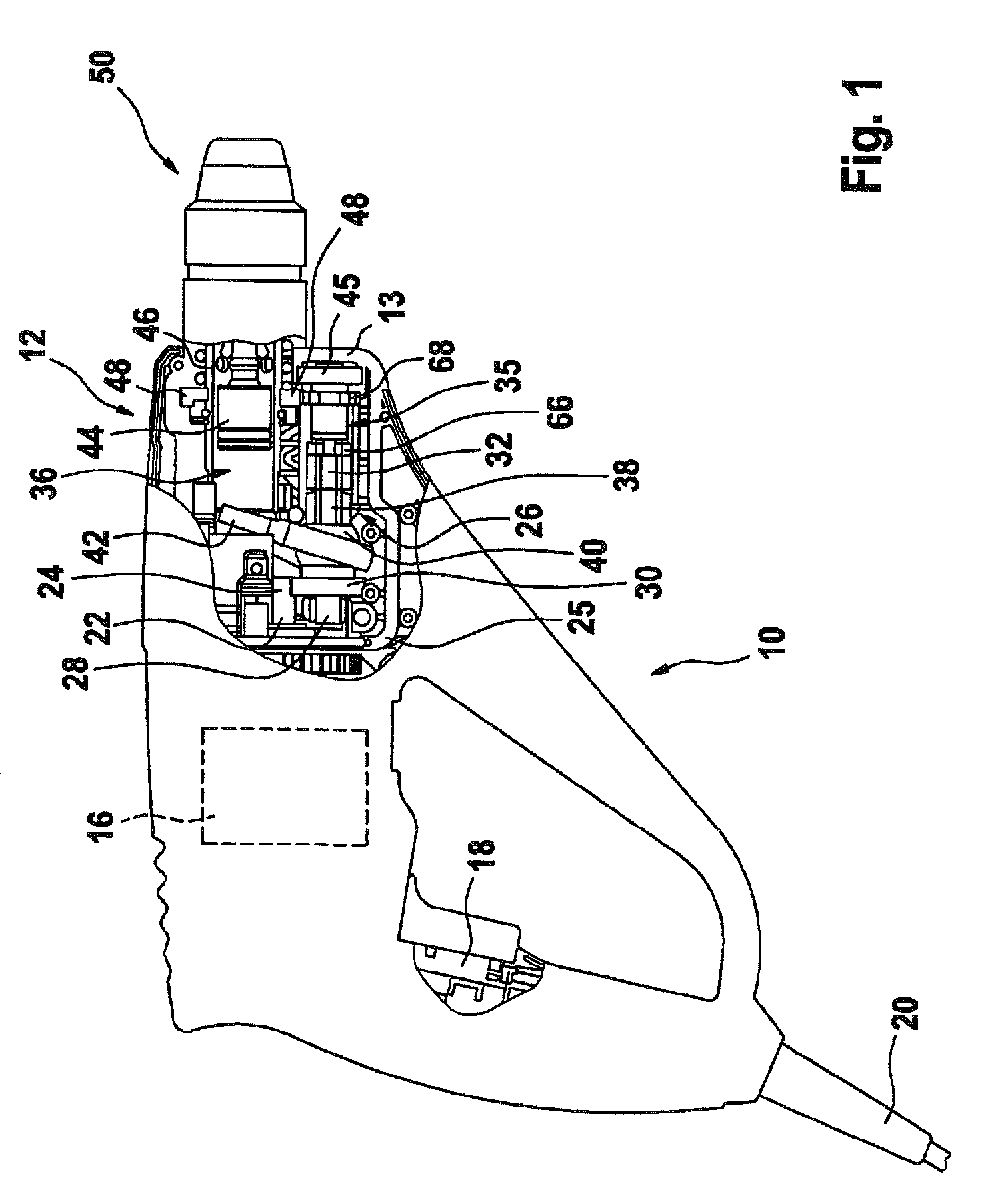 Drill hammer with three modes of operation