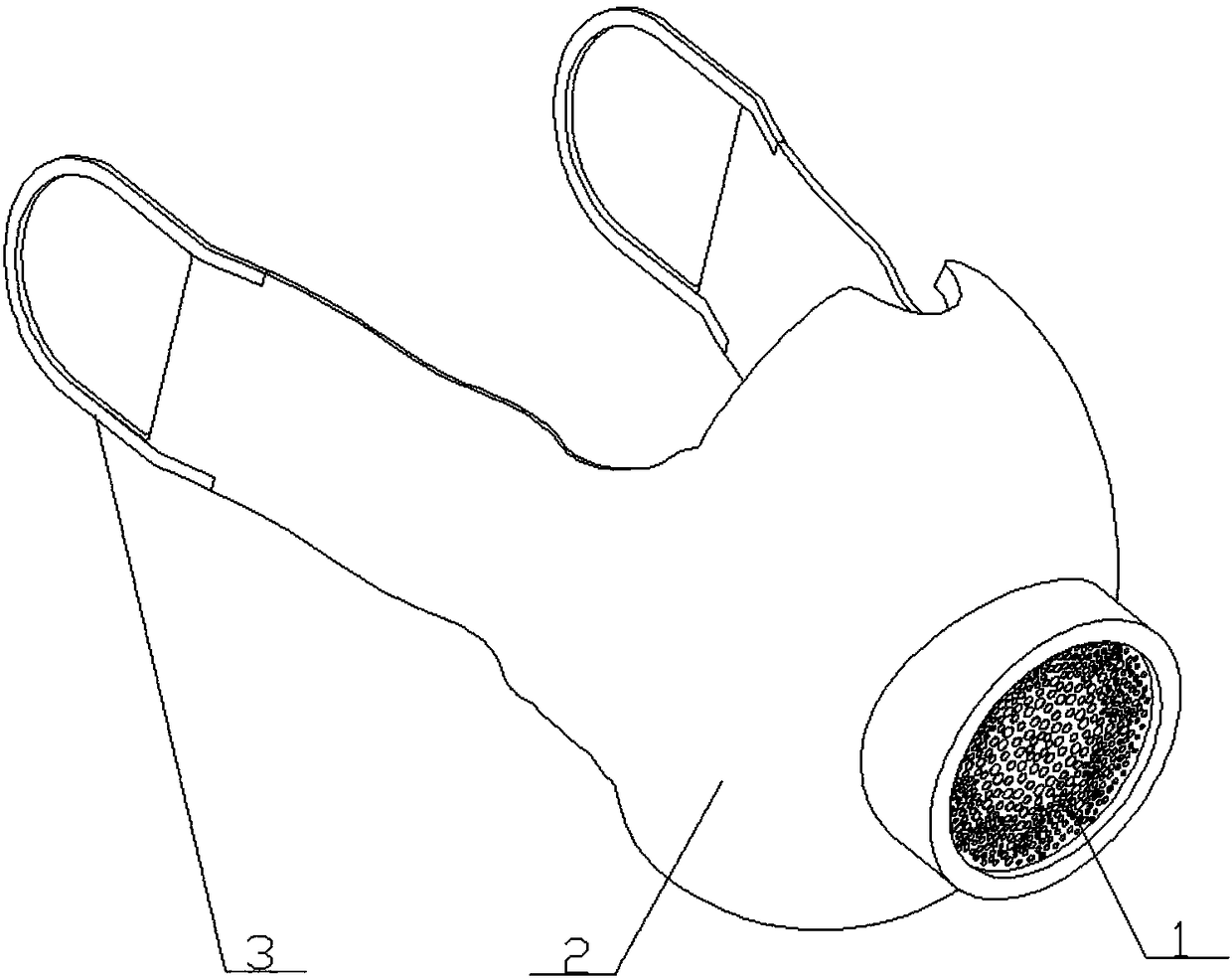 Bionic anti-haze mask based on surface microstructure of four-leaf clover