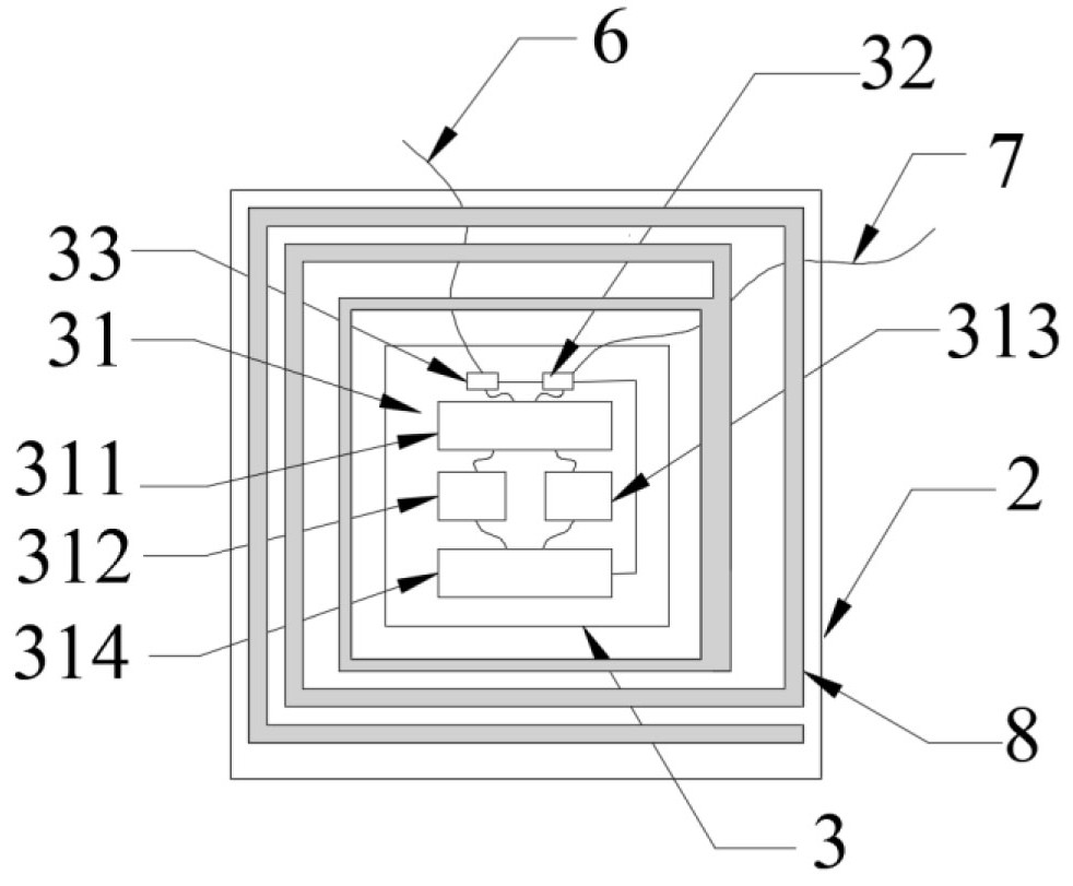 Offshore wind power floating foundation integrated with chemical energy storage system