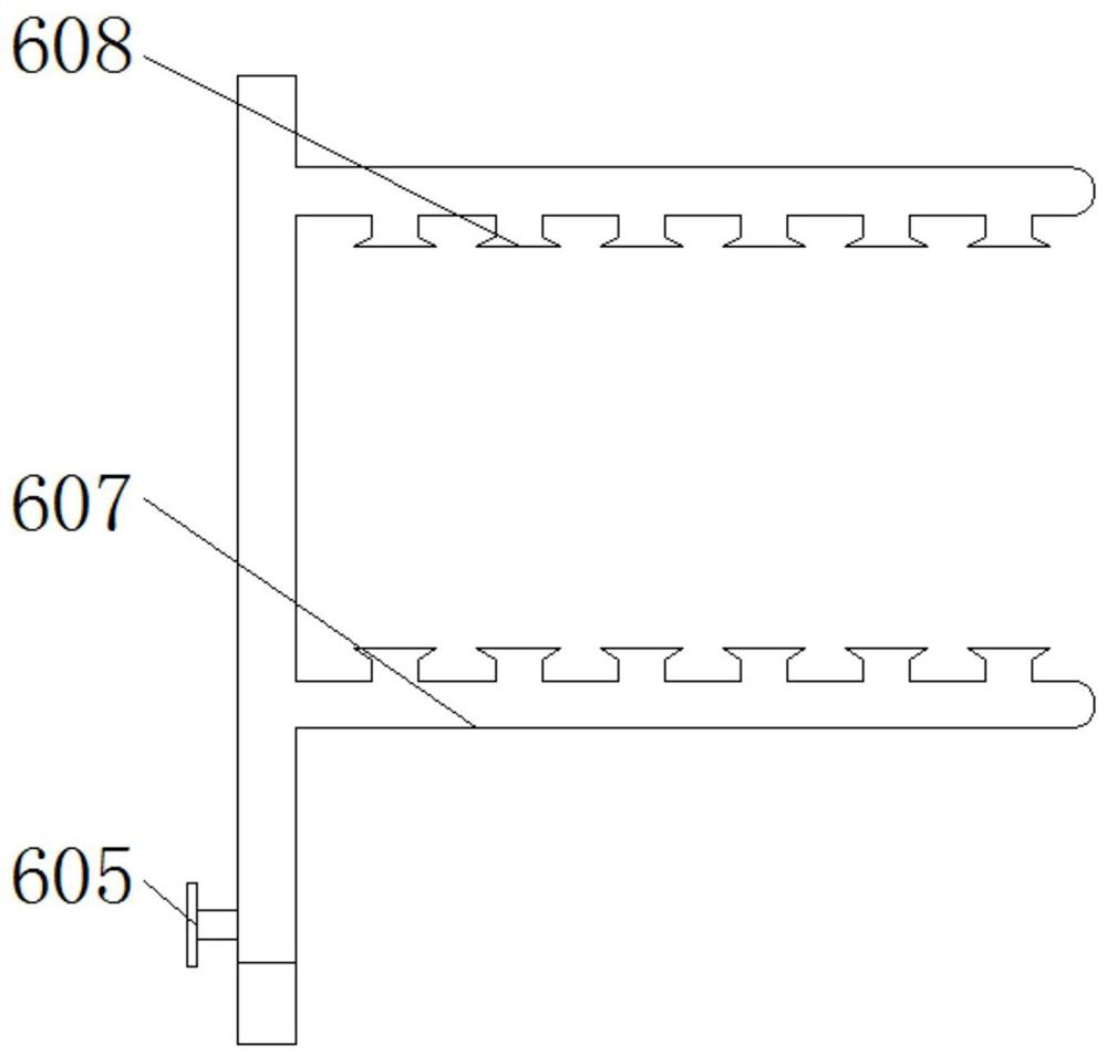 Embossing machine for aluminum plate machining and capable of achieving surface pretreatment