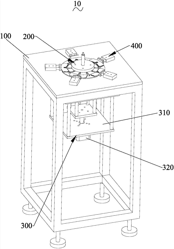 A container cover sealing ring installation equipment