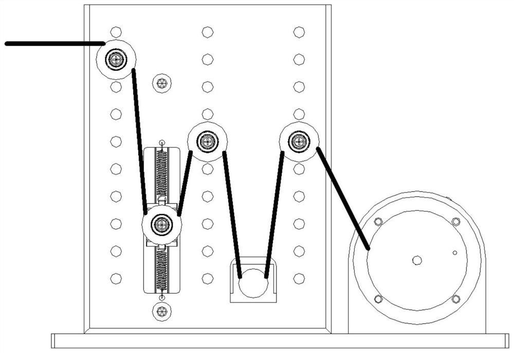 A constant tension control device and control method