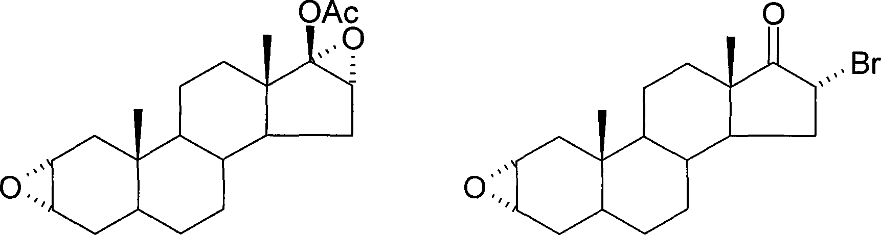 Method of synthesizing 2alpha,3alpha-epoxy-16alpha-bromo-5alpha-androsterone-17-one