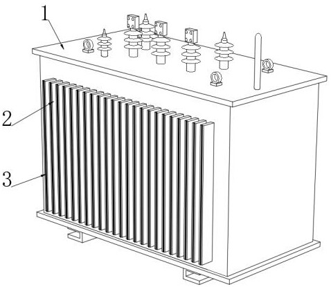 High-stability transformer with overheating early warning function
