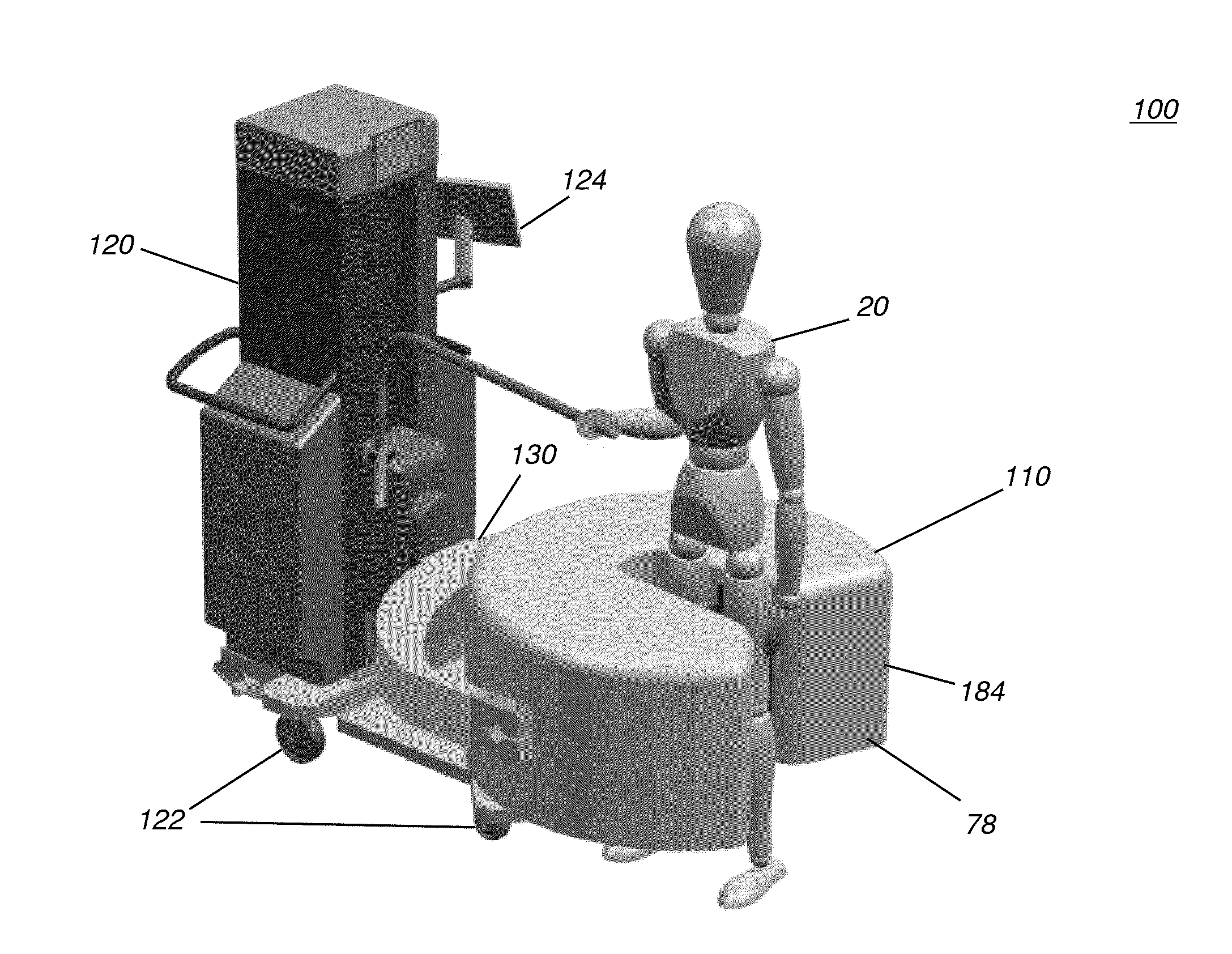 Extremity imaging apparatus for cone beam computed tomography