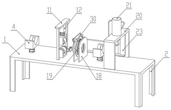 An automatic laser cutting device for pipe processing that is convenient for clamping and positioning