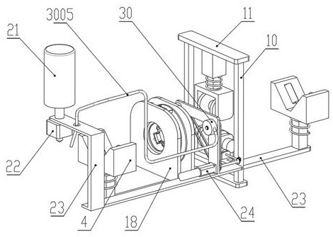 An automatic laser cutting device for pipe processing that is convenient for clamping and positioning