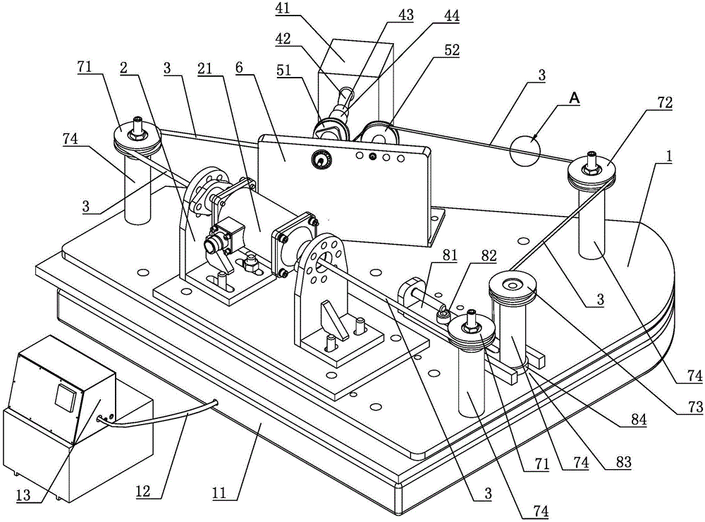 An evaluation device for on-line monitoring sensor performance of metal particles in flowing oil