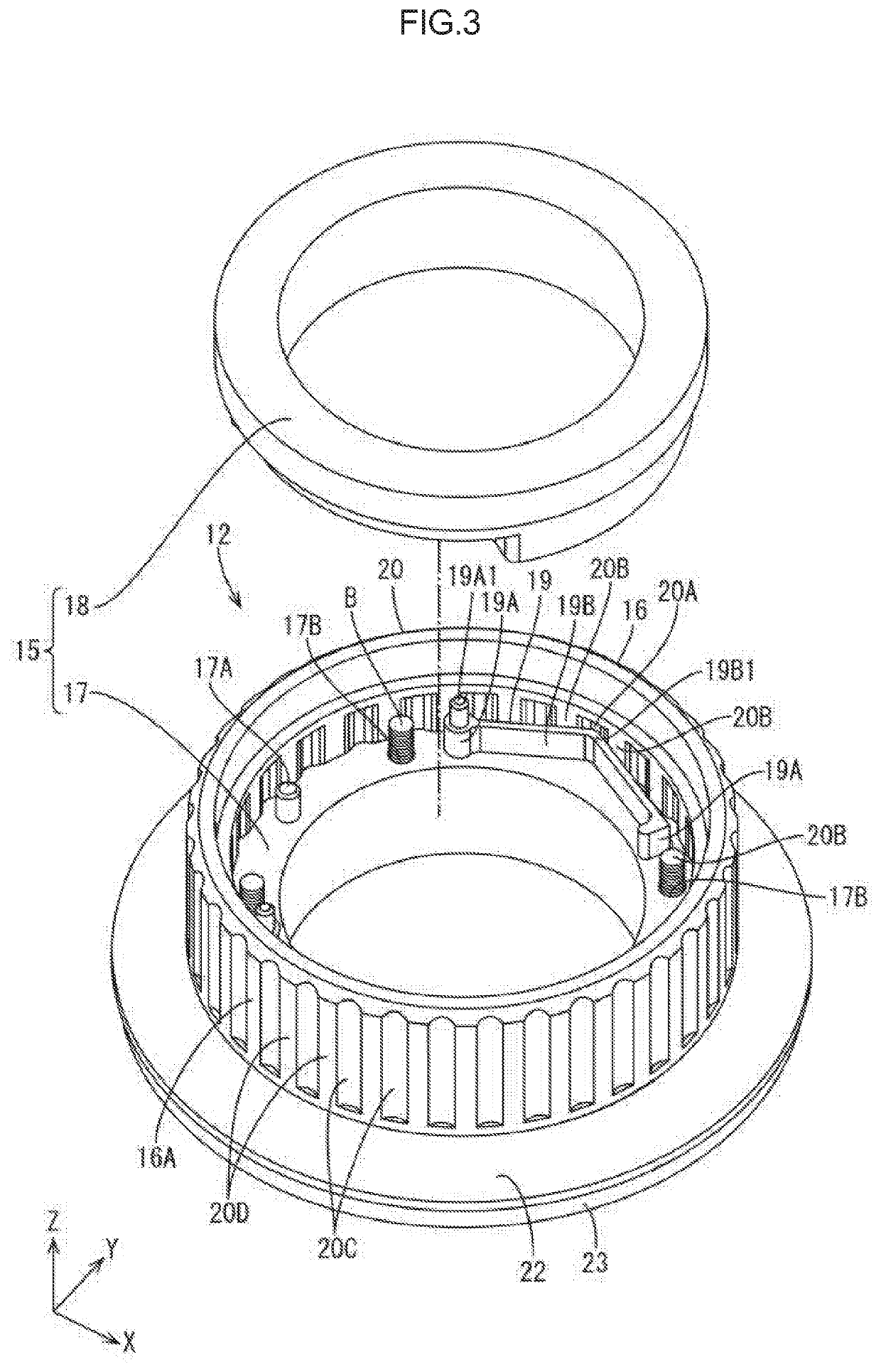 Input detecting device