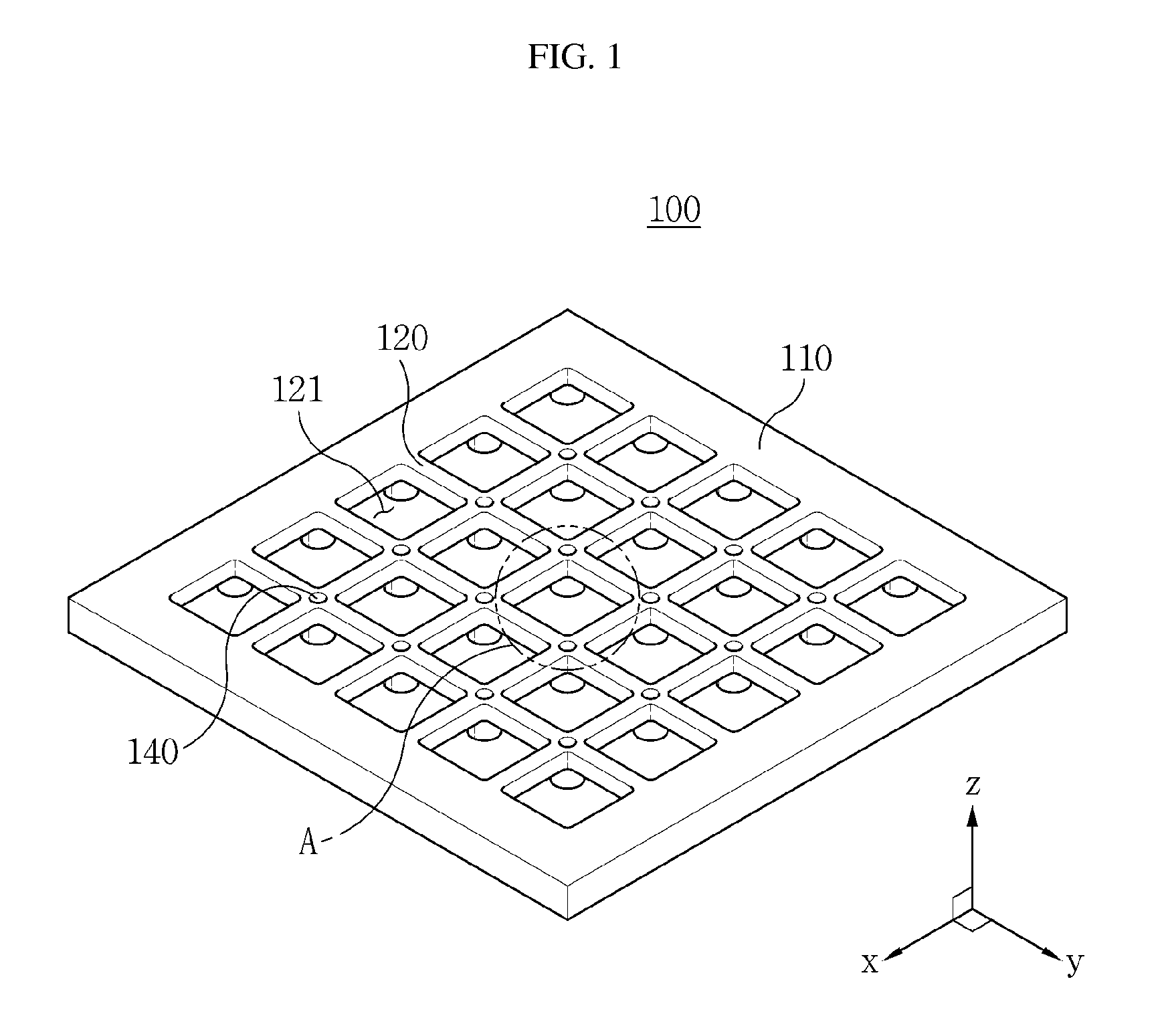 Deformation measurement sensor for measuring pressure and shearing force and structure therefor