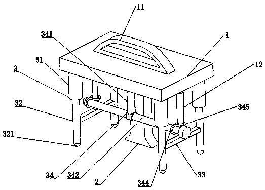 Auxiliary pasting mechanism