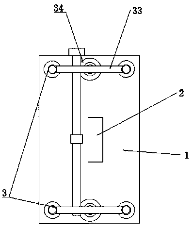 Auxiliary pasting mechanism