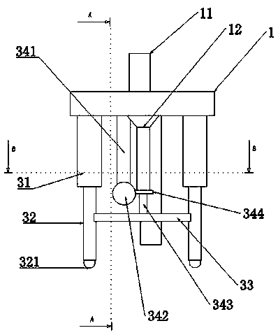 Auxiliary pasting mechanism