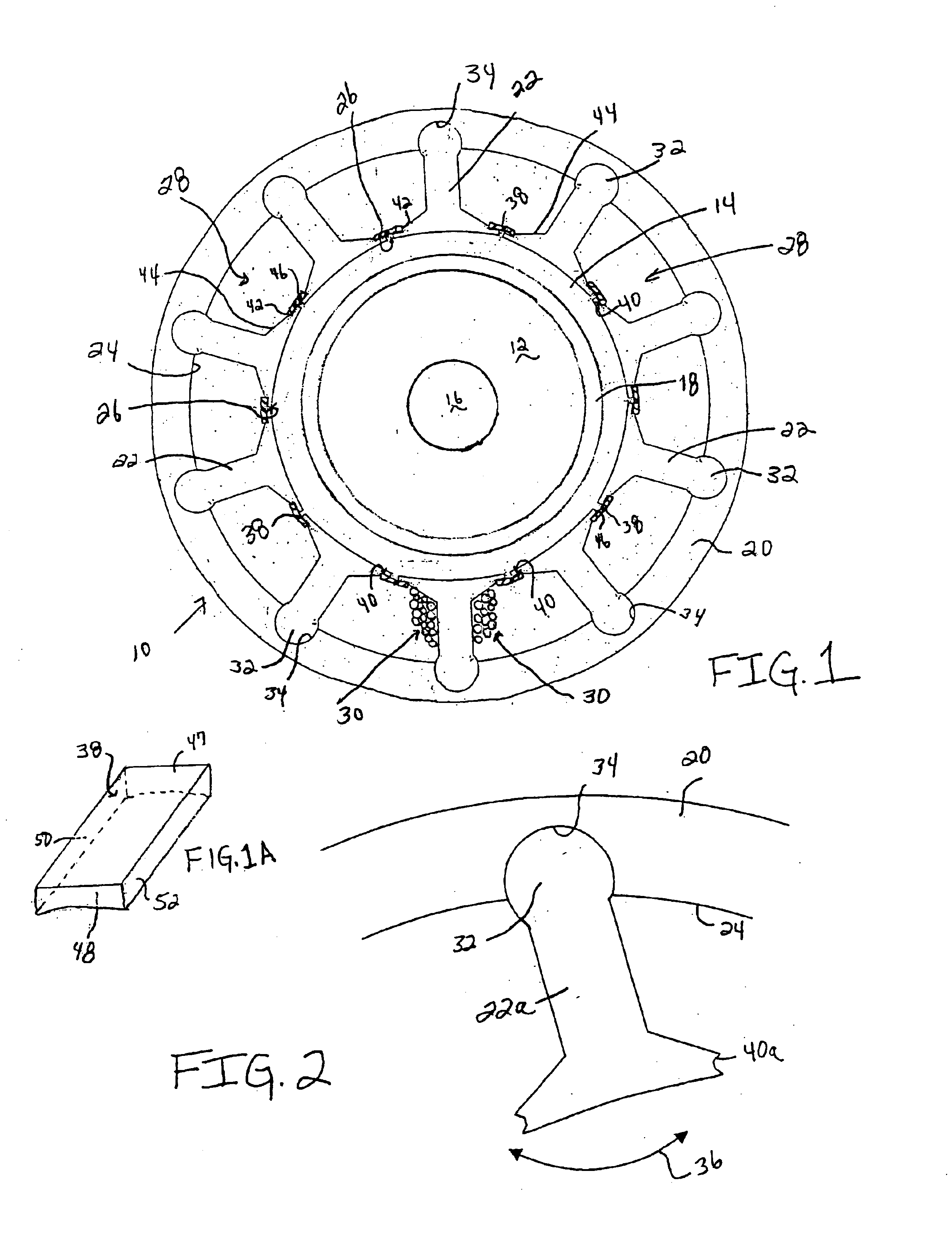 Stator design for permanent magnet motor with combination slot wedge and tooth locator