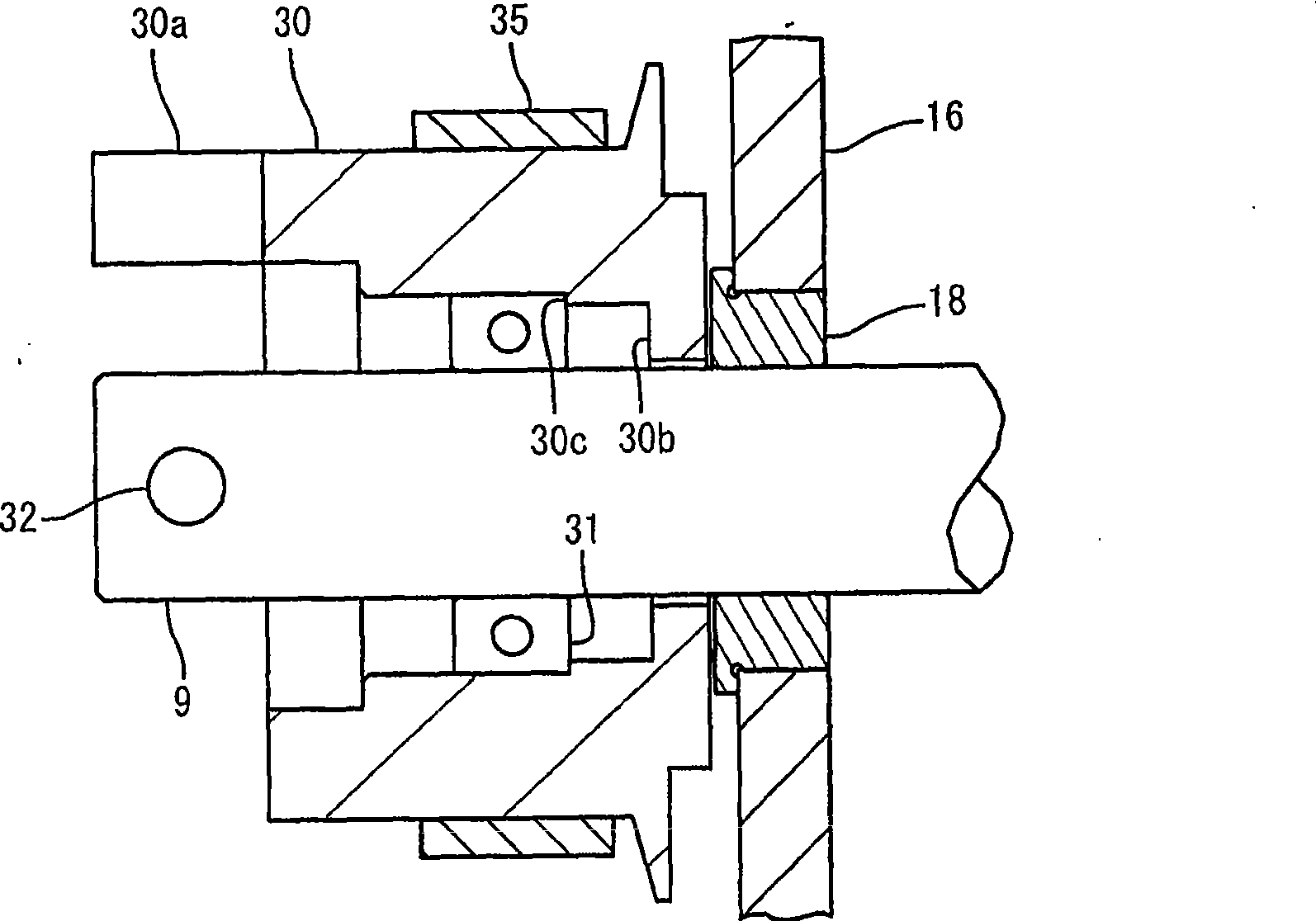 Card conveying mechanism and card guider