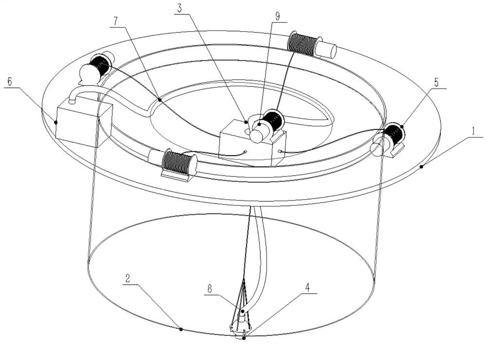 A net cage cleaning system