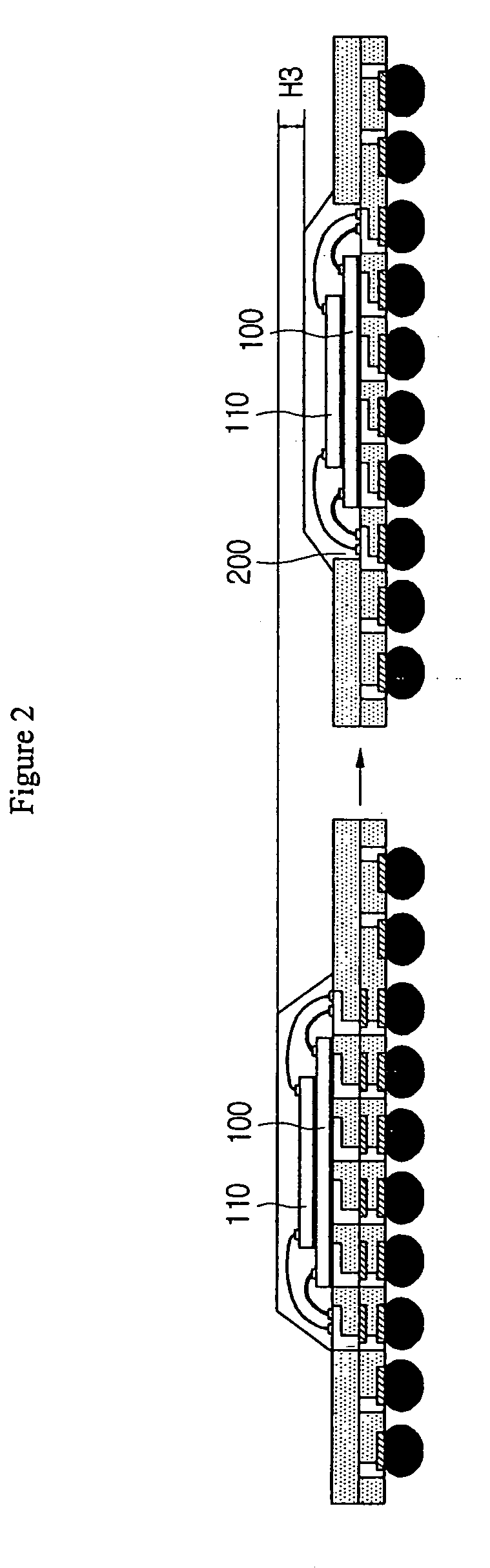 Rigid-flexible printed circuit board manufacturing method for package on package