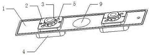 Power battery cover plate and power battery using same