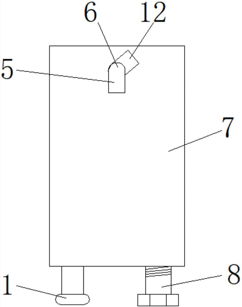 Guiding device for cable machining