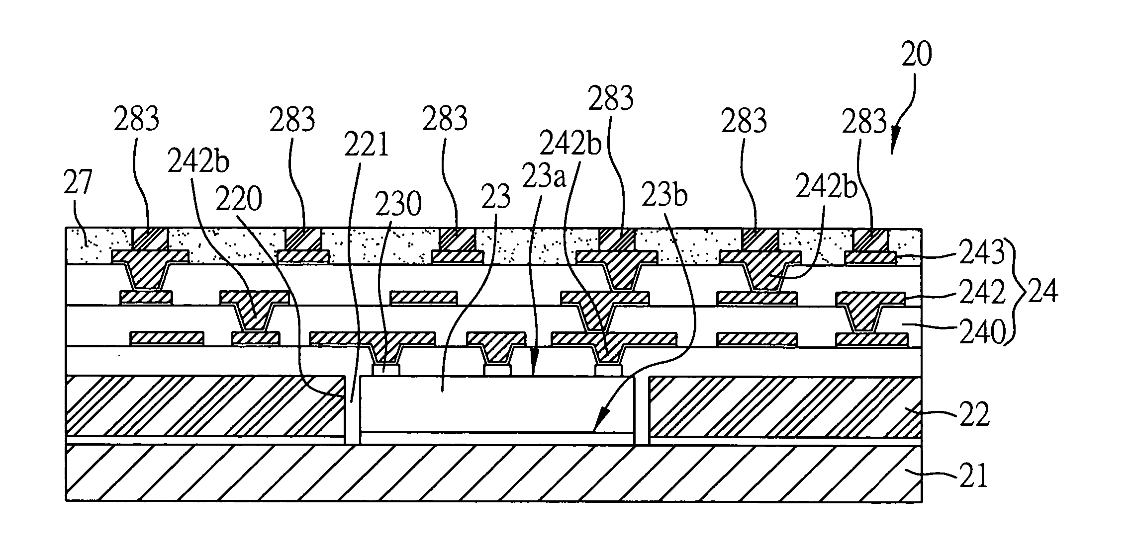 Method for fabricating thermally enhanced semiconductor device